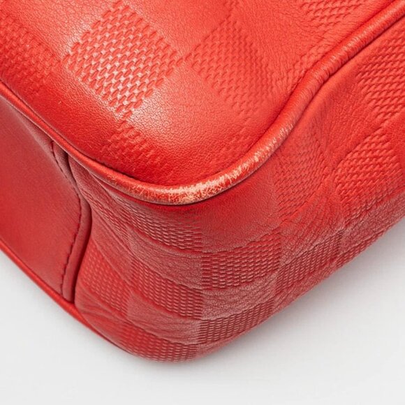 Louis Vuitton Fusain Damier Infini Leather Tadao PM Tote Bag - Picture 4 of 12